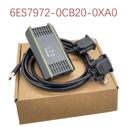Siemens S7-200/300/400 RS485 용 PC 어댑터 USB 케이블 6ES7972-0CB20-0XA0 Profibus/MPI/PPI 9 핀 교체