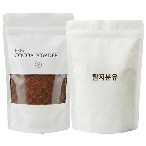 오브쿠킹 탈지분유 100g+무가당 코코아 파우더 80g, 베이킹 두쫀쿠 재료 세트, 1개, 180g