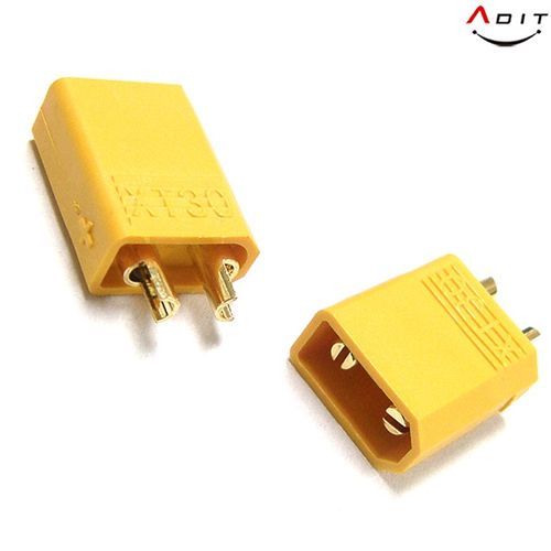 (ADIT) XT30 커넥터 플러그 (1EA)(BY0152)