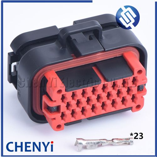 1 세트 23 핀/웨이 남성 여성 방수 ECU 커넥터 자동차 PCB 플러그 소켓 776228 -1 770680 776087 770520