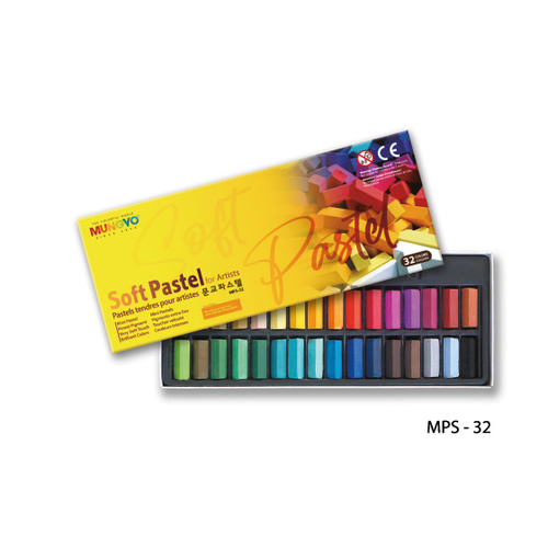 문교 일반 사각 파스텔 MPS-32