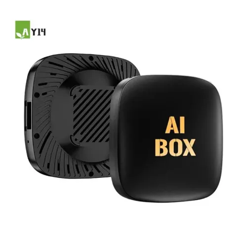 AY14 -3 in 1 무선 카플레이 AI 박스 안드로이드 오토/카플레이/안드로이드 13 스마트 TV 박스 Wifi6 무선
