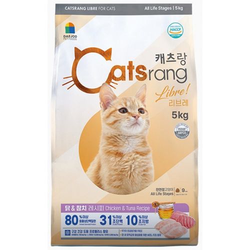 캐츠랑 전연령5kg 캣츠랑 고양이 사료