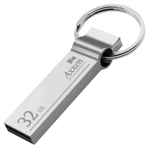 액센 메탈고리형 USB 메모리 U32, 1개, 32GB