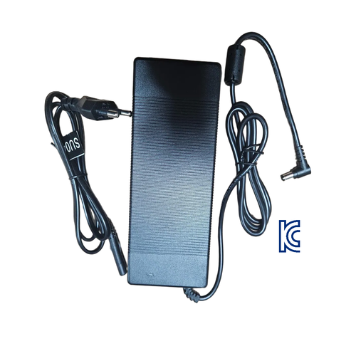 RAING 전기자전거 충전기 'ㄱ'자형 1핀 2.5mm단자 (DC5525) 36v,48v (KC안전인증)