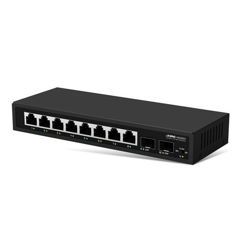 아이피타임 H8008S2 8포트 10/100/1000Mbps LAN + 2포트 100/1000Mbps SFP 허브 IGMP 스누핑 지원