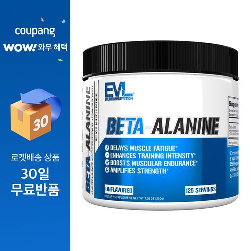 Evlution Nutrition 베타 알라닌, 1개, 200g