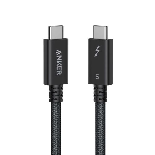 앤커 프라임 썬더볼트5 USB-C to C 240W 80Gbps 케이블 A84N1, 1개, 블랙, 1m