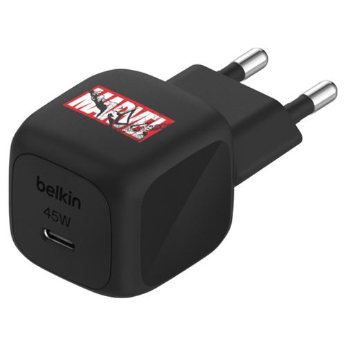 벨킨 부스트차지 45W USB C타입 PD 3.2 PPS 초소형 고속 충전기 WCA013krMV-DY, 마블 스파이더맨, 1개