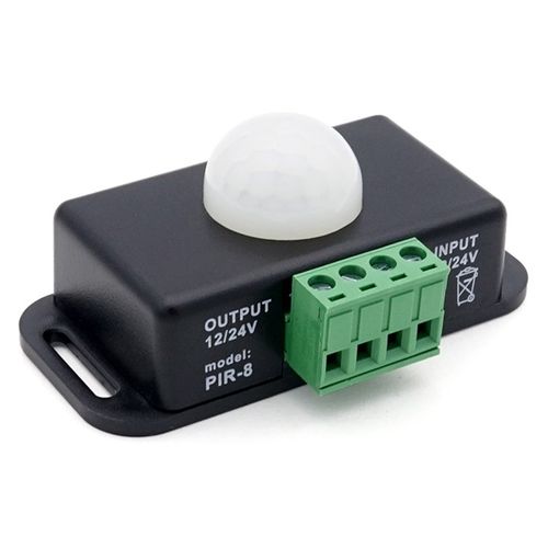 컴스 터미널 타입 동작감지 센서 모션센서 전원 컨트롤러 Dimmer DC 12-24 6A BB342, 1개