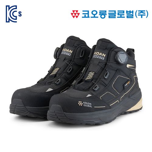 코오롱 미끄럼방지 안전화 KS-602DG (6인치/다이얼) KCS인증