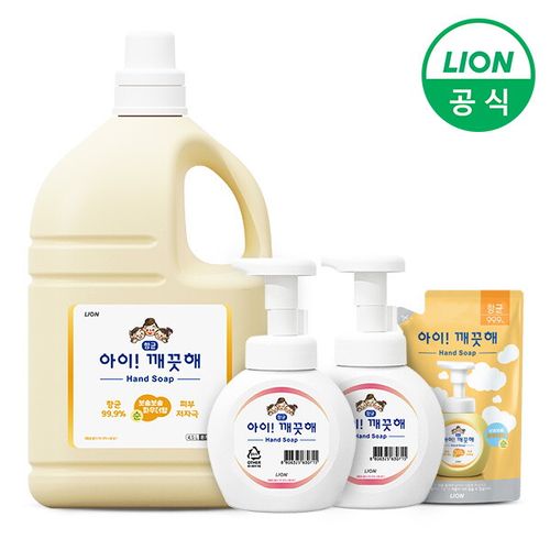 아이깨끗해 핸드워시 대용량 순 4.5L x 1개