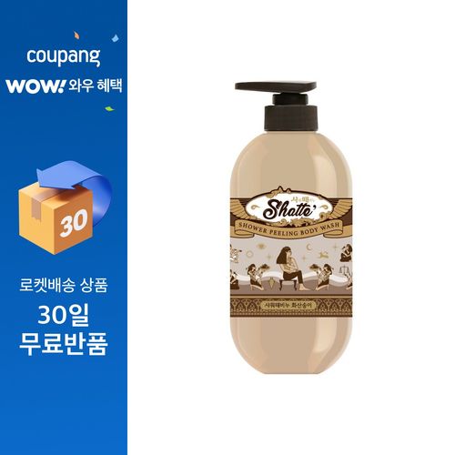 샤워때비누 화산송이 바디워시, 900ml, 1개