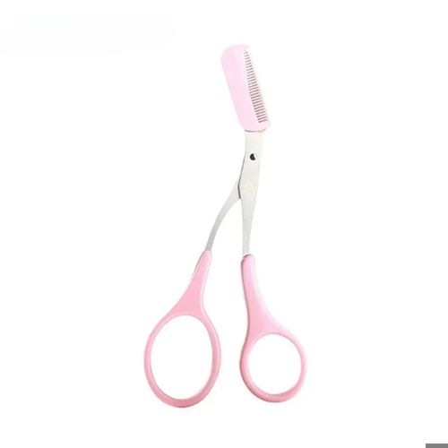 1/3PCS 눈썹 트리머 메이크업 도구 스테인레스 스틸 눈썹 가위 빗 제모 눈썹 쉐이핑 메이크업 도구