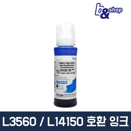 엡손 T664 T03Y100 T00V100 L3156 L6190 프린터 호환 무한 리필 프리즘 잉크