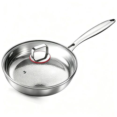 Yumly 인덕션 통3중 304 스텐 후라이팬 프라이팬, 1개, 26cm