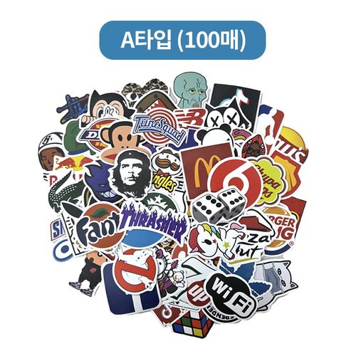 커티스 방수 프리미엄 DIY 스티커 패드 캐리어 노트북 캠핑 여행용 핸드폰 캠핑용품