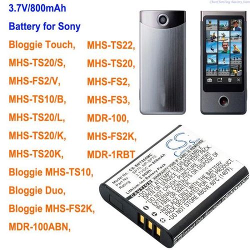 카메론 시노 배터리 800mAh SP70 소니 MDR-1RBTMDR-100MHS-TS20MHS-FS2MHS-FS3MHS-TS20KMHS-TS22MHS-FS2K