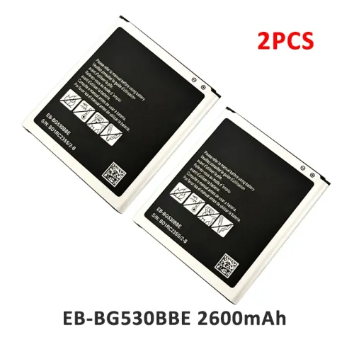 삼성 호환 그랜드 프라임 J3 J5 G530H 2016 J2 에이스 코어용 EB-BG530BBE 2600mAh 휴대폰 배터리
