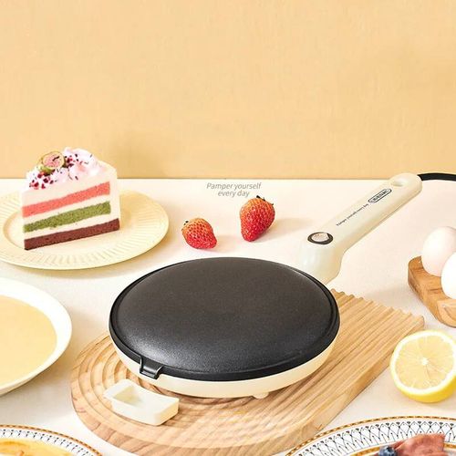 크레페기계 팬케이크팬 크레이프 전병 전기 크레페 메이커 아침 피자 기계 팬케이크 베이킹 팬 케이크 논스틱 철판 중국 용수철 롤 요리 도구 220V