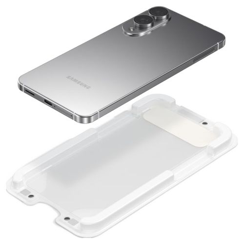 벨킨 인비지 글라스 0.22mm 강화유리 이지트레이 2.0 지문인식 휴대폰 액정보호필름 세트 OVB065fq, 갤럭시 S25 엣지, 1세트