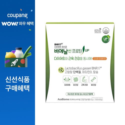 비에날씬 BNR17 프로틴 업 유산균, 400g, 1개
