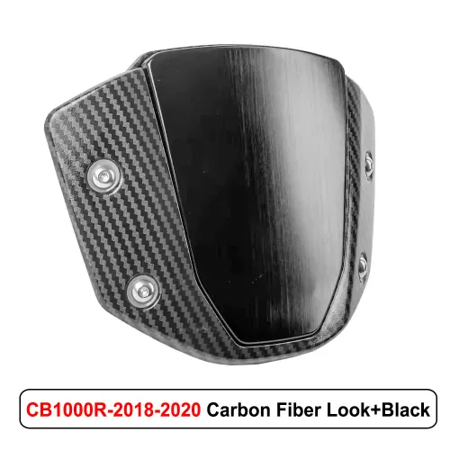혼다 CB650R 2019-2023 CB1000R 용 브래킷이있는 오토바이 앞 유리 윈드 스크린 스포츠 디플렉터 바이저