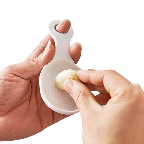케이엠 주방 마늘 생강 강판, 흰색, 1개