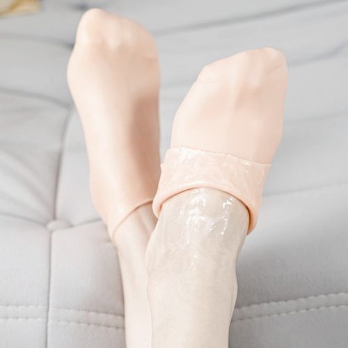 심플루미 실리콘 보습 양말 발뒷꿈치 각질방지 5종