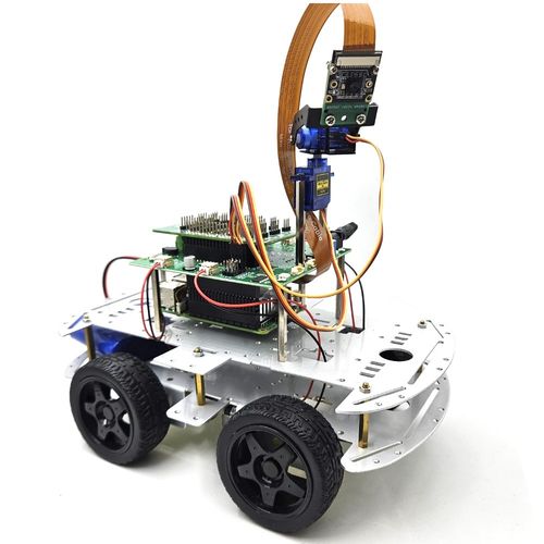 라즈베리파이5 AI 인공지능 자율주행자동차 PiCar-R5 교재제외, 1개