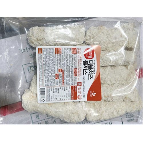 이츠웰 더블치즈롤까스 100g x10입 식자재 돈까스