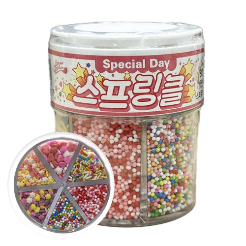 브레드가든 스페셜데이 스프링클 6종 세트