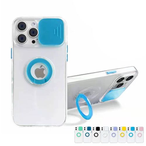 아이수트 컬러 슬림 몰딩 핑거링 투명 아이폰 케이스 for 아이폰14 프로 맥스 플러스 iPhone13/12/MINI/PRO/MAX/Plus 시리즈