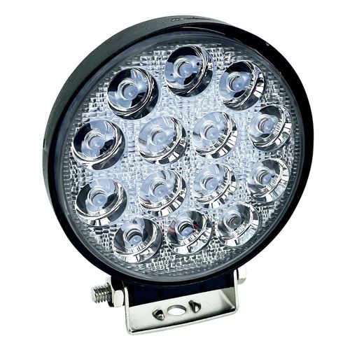 6개월 AS보증 ll SJ LED 서치라이트 원형 42W 집중형 12V 24V 겸용 써치라이트 작업등 방수 집어등, 1개