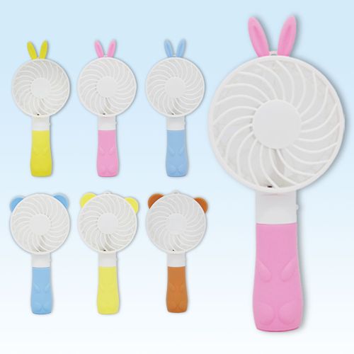 캐릭터 핸드선풍기(토끼/곰), 랜덤, 캐릭터 핸드선풍기(곰)