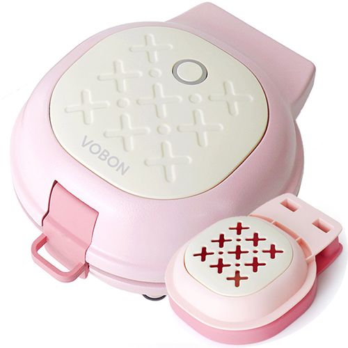 보본 미니 샌드위치메이커 베이비 핑크 VB-SM301P, VB-SM301P