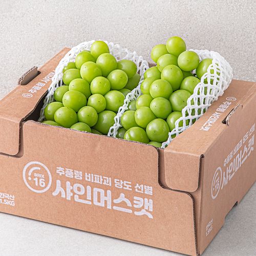 한반도 비파괴 당도선별 샤인머스켓, 1.5kg, 1개
