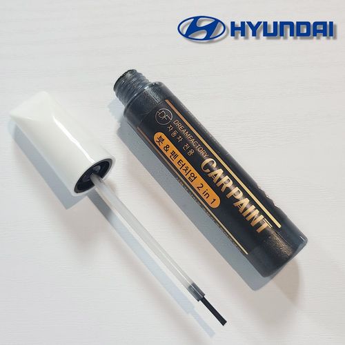 드림팩토리 현대자동차 차량용 붓펜 페인트 - 팰리세이드 더 뉴 그랜져ig hg 아반떼 CN7 소나타 제네시스 G80 G70 GV80 싼타페 DM TM 투싼ix i30