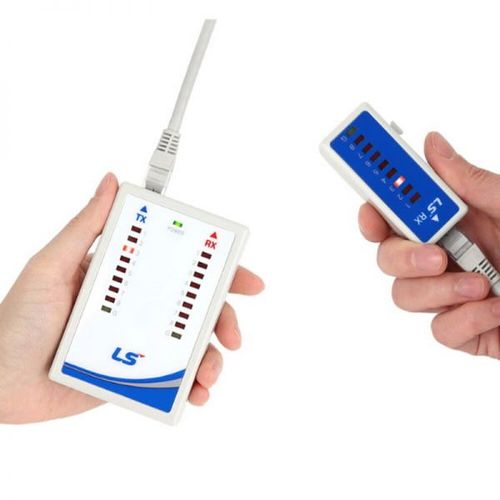 LS전선 STP UTP 분리형 랜선 테스터기 접촉불량 단선 원거리 측정 랜케이블 테스트 RJ45 패치판넬 아울렛