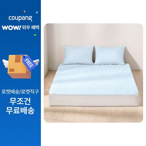 데시뉴 에센스 항균 누빔 고정밴드 침대패드