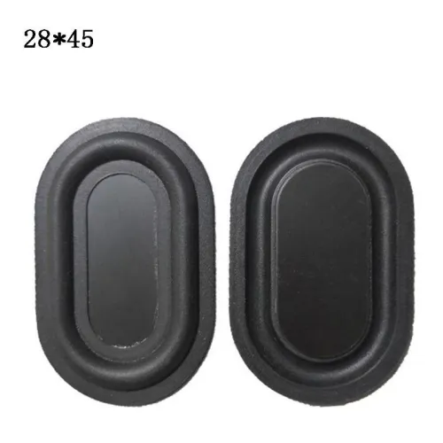 2PCS 타원형 베이스 다이어프램 고무 스피커 플레이트 패시브 라디에이터 보조베이스 진동 플레이트 2040-6