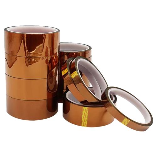캡톤 테이프 PI테이프 고온 폭5mm*길이 27m*5개 들이 1셋트 내고온 폴리이미드 kapton tape, 1세트