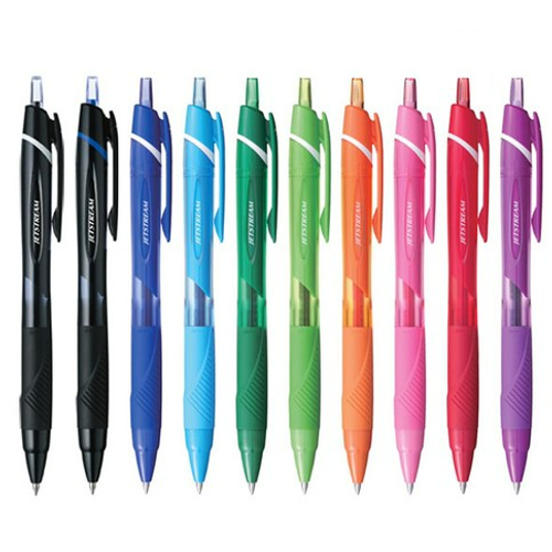 유니 제트스트림 유성볼펜 0.7mm SXN-150-07, 5개, 검정