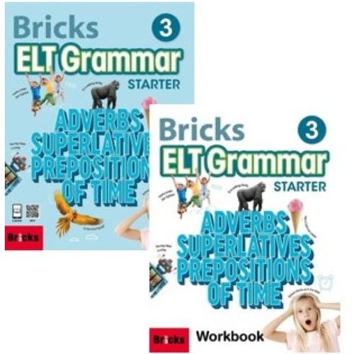Bricks ELT Grammar Starter 3 교재 워크북 세트(전2권)