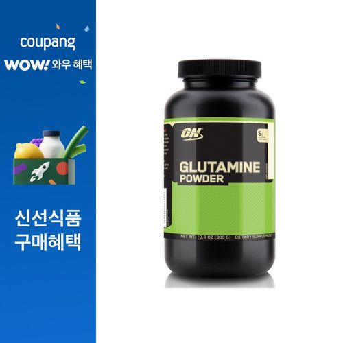옵티멈뉴트리션 글루타민 파우더 언플레이버드, 1개, 300g