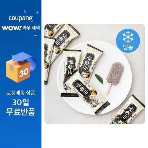 빙그레 쿠앤크 아이스크림 (냉동), 70ml, 8개입, 1개