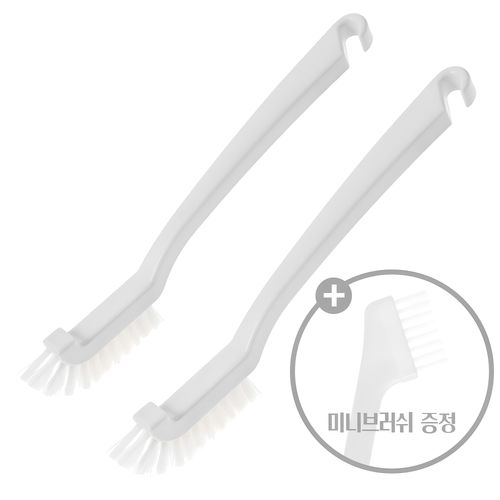 코멧 홈 국내생산 다용도 청소브러쉬 2p + 미니틈새솔1p 세트