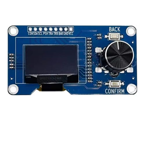 1.3인치 OLED + EC11 로터리 엔코더 모듈 I2C SH1106, 1개