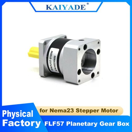 고정밀 FLF57 기어 51 501 유성 감속기 8mm 입력 14mm 출력 CNC 조각기용 Nema23 57mm 스테퍼 모터 호환