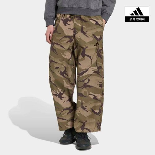 ADIDAS 아디다스 시즈널 에센셜 카모 우븐 파라슈트 팬츠 KX9336 2939048